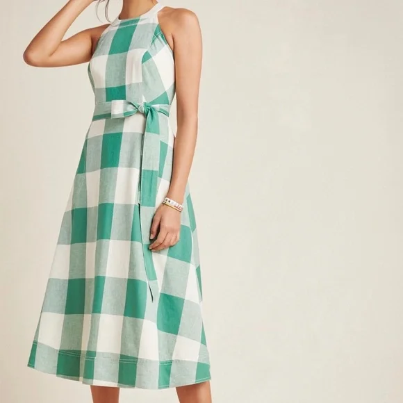Anthropologie “Maeve” Greta Gingham dress. - Picture 1 of 6